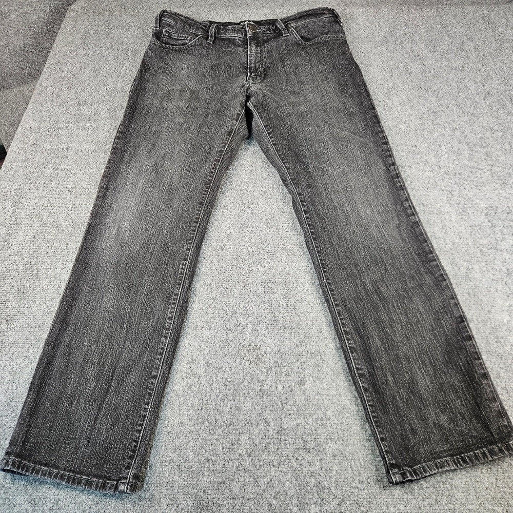 34 Heritage Charisma Mens Jeans Dark Grey Comfort Rise Classic StraightLeg‎